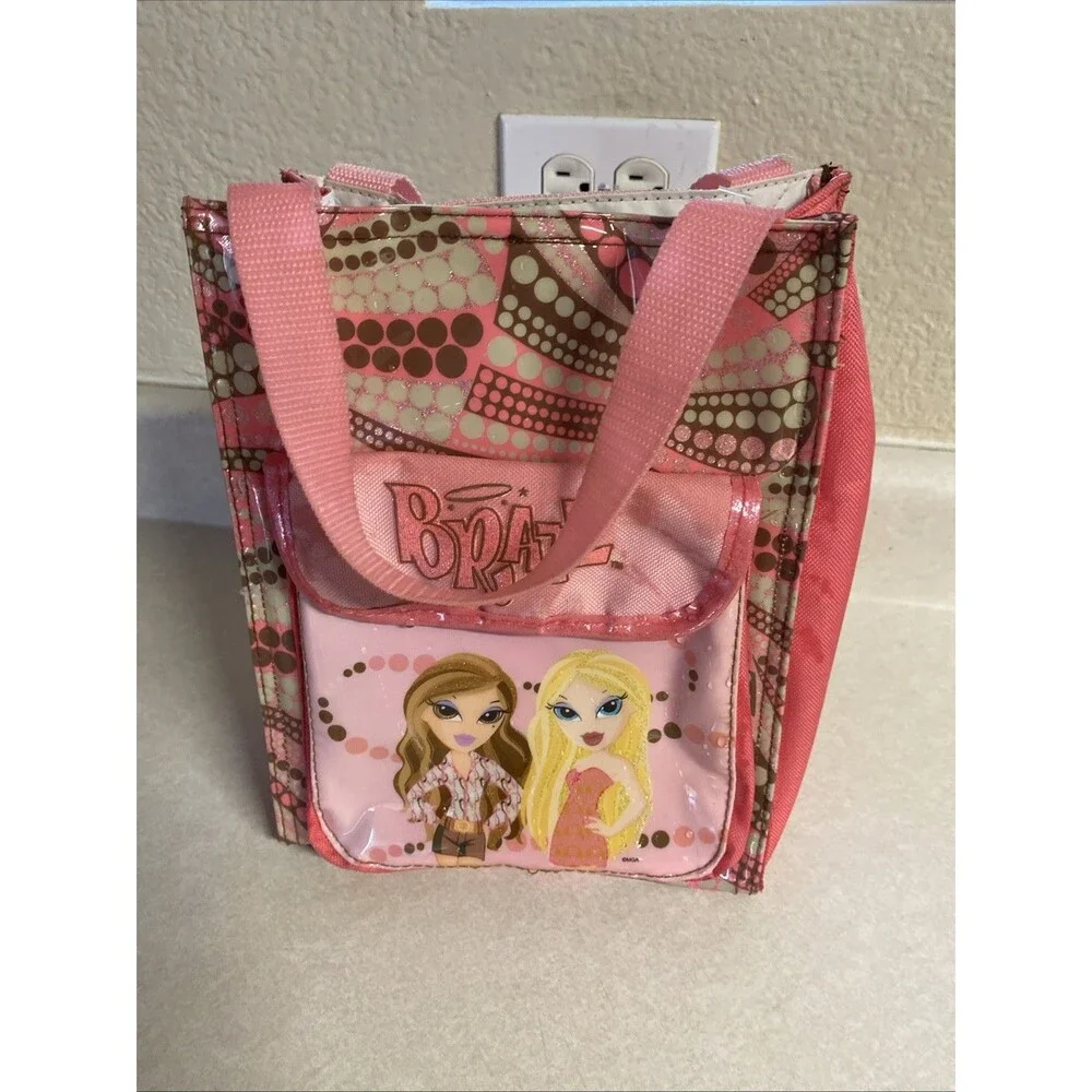 Vintage Bratz Pink Messenger Carrying Bag 10